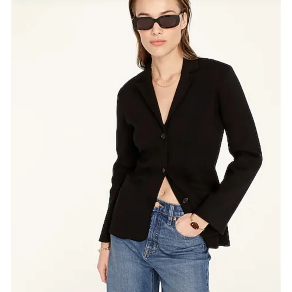 18. J.Crew Cinched-waist sweater-blazer